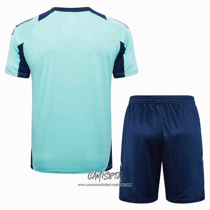 Chandal del Arsenal 2024-2025 Manga Corta Verde - Pantalon Corto